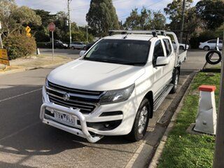 2017 Holden Colorado 2wd White Automatic Dual Cab.