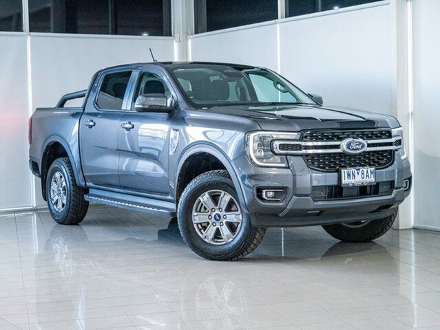 Used Ford Ranger PY 2022MY XLT Deer Park, 2022 Ford Ranger PY 2022MY XLT Grey 10 Speed Sports Automatic Double Cab Pick Up