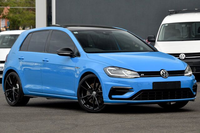 Used Volkswagen Golf 7.5 MY20 R DSG 4MOTION Final Edition Moorabbin, 2020 Volkswagen Golf 7.5 MY20 R DSG 4MOTION Final Edition Blue 7 Speed Sports Automatic Dual Clutch