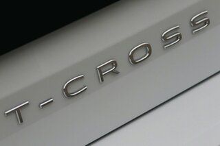 2023 Volkswagen T-Cross C11 MY23 85TSI DSG FWD Life Pure White 7 Speed Sports Automatic Dual Clutch