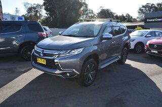 2017 Mitsubishi Pajero Sport QE MY17 Exceed Grey/black Leahter 8 Speed Sports Automatic Wagon