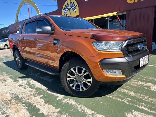 Used Ford Ranger PX MkII Wildtrak Double Cab Toowoomba, 2015 Ford Ranger PX MkII Wildtrak Double Cab 6 Speed Sports Automatic Utility