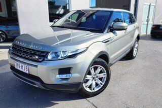 2012 Land Rover Range Rover Evoque L538 MY13 SD4 CommandShift Pure Silver 6 Speed Sports Automatic.