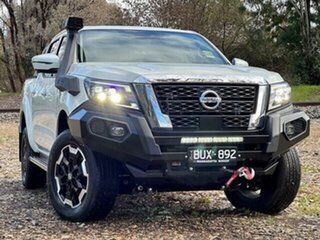 2022 Nissan Navara D23 MY21.5 ST-X White Pearl 7 Speed Automatic Double Cab Utility
