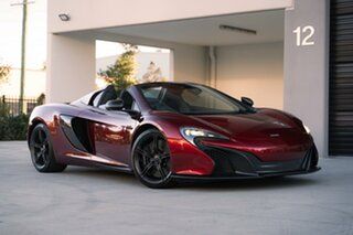2015 McLaren 650S MY15 Spider SSG Red 7 Speed Sports Automatic Dual Clutch Convertible