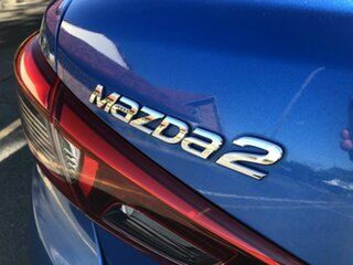 2016 Mazda 2 DL2SA6 Maxx SKYACTIV-MT Blue 6 Speed Manual Sedan