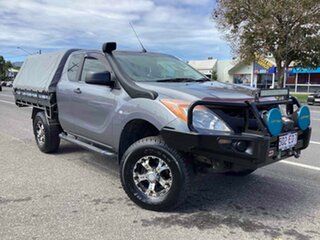 2014 Mazda BT-50 UP0YF1 XT Freestyle Grey 6 Speed Sports Automatic Cab Chassis.