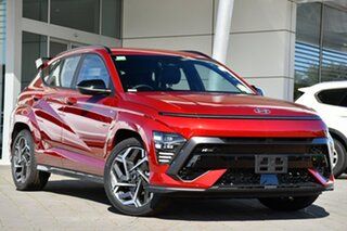 2023 Hyundai Kona SX2.V1 MY24 N Line 2WD Ultimate Red 1 Speed Constant Variable Wagon.