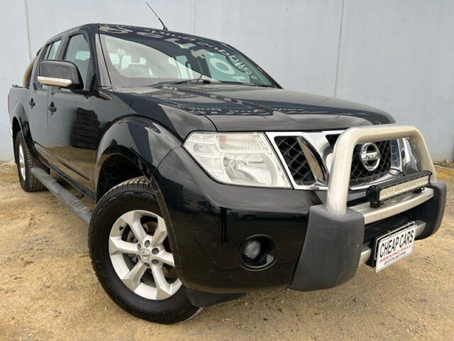 Used Nissan Navara D40 MY12 ST (4x4) Hoppers Crossing, 2012 Nissan Navara D40 MY12 ST (4x4) Black 6 Speed Manual Dual Cab Pick-up