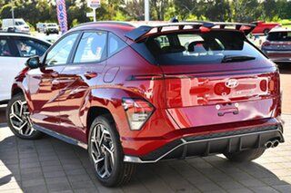 2023 Hyundai Kona SX2.V1 MY24 N Line 2WD Ultimate Red 1 Speed Constant Variable Wagon.