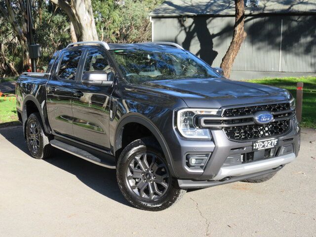 Demo Ford Ranger PY 2022MY Wildtrak St Marys, 2022 Ford Ranger PY 2022MY Wildtrak Meteor Grey 10 Speed Sports Automatic Double Cab Pick Up