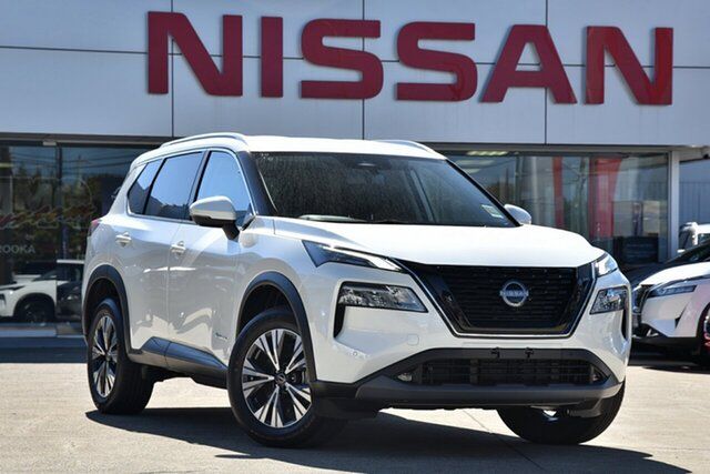 New Nissan X-Trail T33 MY23 ST-L e-4ORCE e-POWER Phillip, 2023 Nissan X-Trail T33 MY23 ST-L e-4ORCE e-POWER Ivory Pearl 1 Speed Automatic Wagon Hybrid