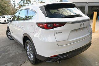 2023 Mazda CX-8 KG2WLA G25 SKYACTIV-Drive FWD Sport White 6 Speed Sports Automatic Wagon