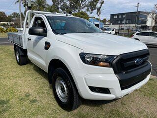2017 Ford Ranger PX MkII MY17 Update XL 2.2 Hi-Rider (4x2) White 6 Speed Automatic Cab Chassis