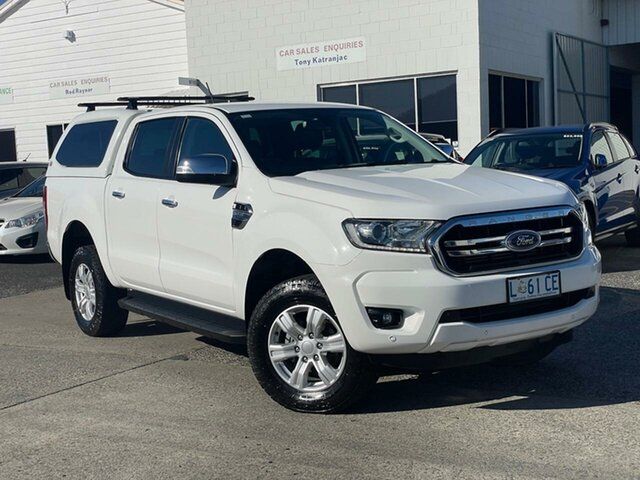 Used Ford Ranger PX MkIII 2019.00MY XLT Moonah, 2019 Ford Ranger PX MkIII 2019.00MY XLT White 6 Speed Sports Automatic Double Cab Pick Up