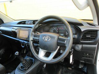 2016 Toyota Hilux GUN122R Workmate White 5 Speed Manual Single Cab