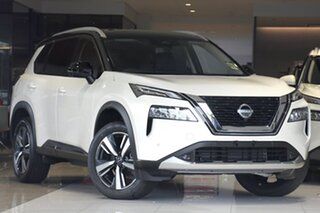 2023 Nissan X-Trail T33 MY23 Ti X-tronic 4WD Ivory Pearl & Black Roof 7 Speed Constant Variable