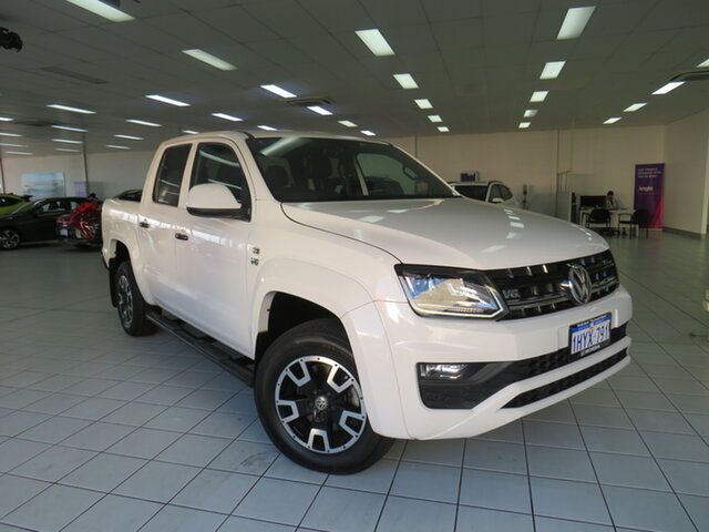 Used Volkswagen Amarok 2H MY20 TDI550 4MOTION Perm Canyon Osborne Park, 2020 Volkswagen Amarok 2H MY20 TDI550 4MOTION Perm Canyon White 8 Speed Automatic Utility