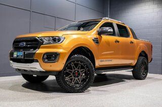 2020 Ford Ranger PX MkIII MY20.75 Wildtrak 2.0 (4x4) Orange 10 Speed Automatic Double Cab Pick Up.
