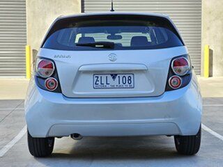 2012 Holden Barina TM MY13 CD Silver 6 Speed Automatic Hatchback