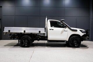 2021 Toyota Hilux GUN126R Facelift SR (4x4) White 6 Speed Manual Cab Chassis