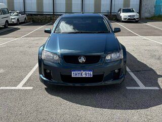 2009 Holden Commodore VE MY09.5 SS Green 6 Speed Manual Utility.