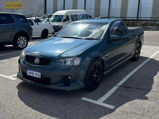 2009 Holden Commodore VE MY09.5 SS Green 6 Speed Manual Utility.
