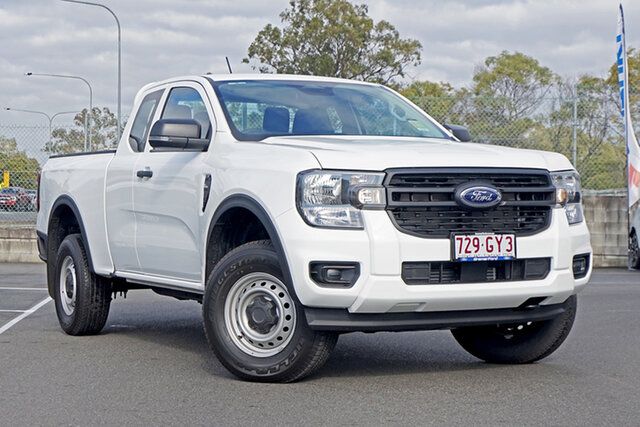 Used Ford Ranger PY 2022MY XL Ebbw Vale, 2022 Ford Ranger PY 2022MY XL Arctic White 10 Speed Sports Automatic Super Cab Pick Up