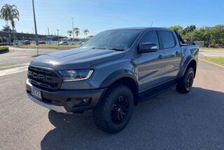 2019 Ford Ranger PX MkIII 2019.75MY Raptor Conquer Grey 10 Speed Sports Automatic Double Cab Pick Up