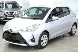 2018 Toyota Yaris NCP130R Ascent Silver 5 Speed Manual Hatchback