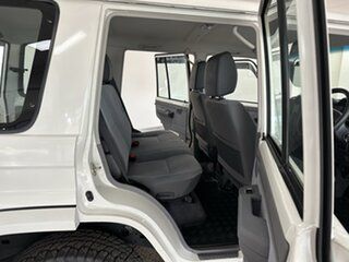 2021 Toyota Landcruiser VDJ76R GXL White 5 Speed Manual Wagon