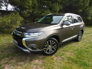 2017 Mitsubishi Outlander ZK MY17 LS 2WD Brown 6 Speed Constant Variable Wagon.