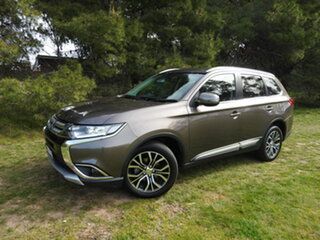 2017 Mitsubishi Outlander ZK MY17 LS 2WD Brown 6 Speed Constant Variable Wagon.