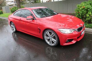 2014 BMW 4 Series F32 420i M Sport Red 8 Speed Sports Automatic Coupe
