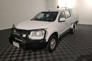 2015 Holden Colorado RG MY16 LS Crew Cab White 6 speed Automatic Cab Chassis