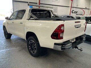 2021 Toyota Hilux GUN126R SR5 (4x4) White 6 Speed Automatic Double Cab Chassis.