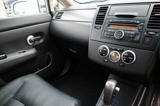 2011 Nissan Tiida C11 S3 TI White 4 Speed Automatic Hatchback