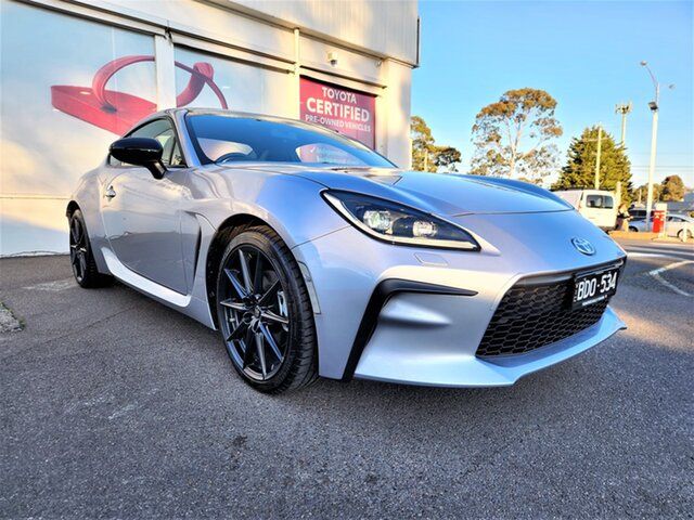 Pre-Owned Toyota GR86 ZN8 GTS Ferntree Gully, 2022 Toyota GR86 ZN8 GTS Ice Silver Metallic 6 Speed Manual Coupe