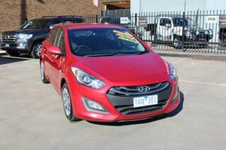 2014 Hyundai i30 GD MY14 Active 1.6 CRDi Red 6 Speed Automatic Hatchback.