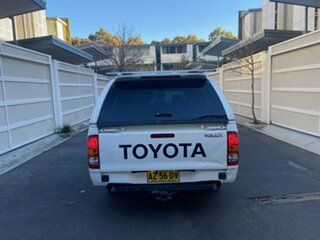 2008 Toyota Hilux TGN16R MY09 Workmate 4x2 White 5 Speed Manual Utility