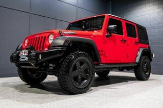 2013 Jeep Wrangler Unlimited JK MY13 Sport (4x4) Red 6 Speed Manual Softtop