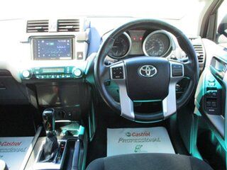 2015 Toyota Landcruiser Prado KDJ150R MY14 GXL Silver Pearl 5 Speed Sports Automatic Wagon