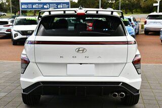 2023 Hyundai Kona SX2.V1 MY24 N Line 2WD Atlas White 1 Speed Automatic Wagon