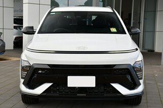 2023 Hyundai Kona SX2.V1 MY24 N Line 2WD Atlas White 1 Speed Constant Variable Wagon