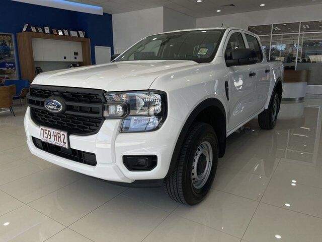 Used Ford Ranger PY 2023.50MY XL Beaudesert, 2023 Ford Ranger PY 2023.50MY XL Arctic White 6 Speed Sports Automatic Double Cab Pick Up