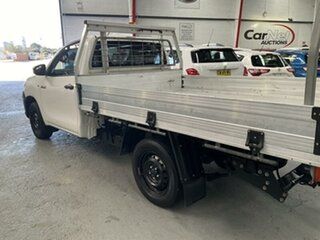 2016 Toyota Hilux TGN121R Workmate White 5 Speed Manual Cab Chassis