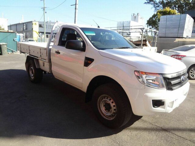 Used Ford Ranger PX XL 2.2 (4x4) Coopers Plains, 2013 Ford Ranger PX XL 2.2 (4x4) White 6 Speed Manual Cab Chassis