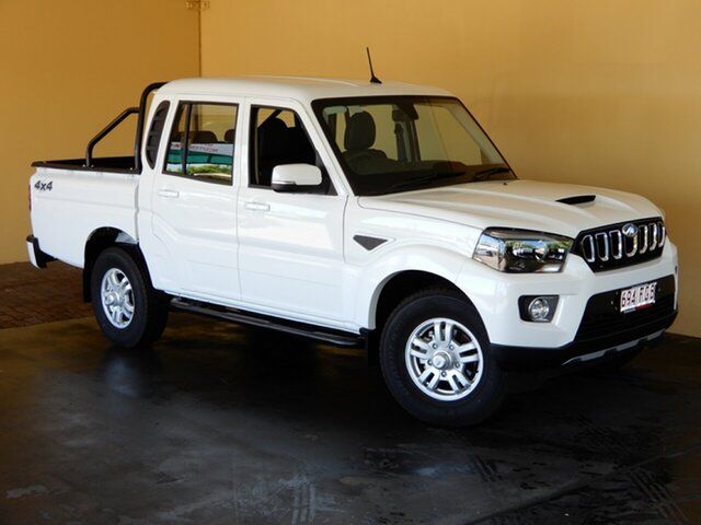 Demo Mahindra Pik-Up MY23 S11 4x4 Toowoomba, 2022 Mahindra Pik-Up MY23 S11 4x4 White 6 Speed Automatic Dual Cab Utility