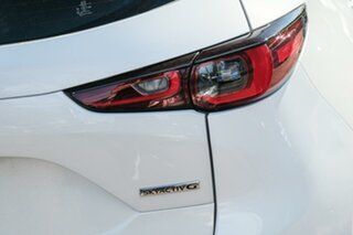 2023 Mazda CX-5 KF4WLA G25 SKYACTIV-Drive i-ACTIV AWD Touring Active White 6 Speed Sports Automatic