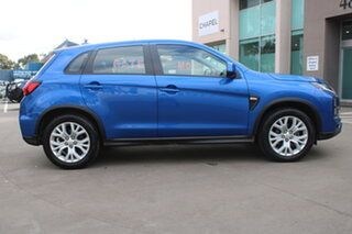 2021 Mitsubishi ASX XD MY21 ES 2WD Lightning Blue 1 Speed Constant Variable Wagon.